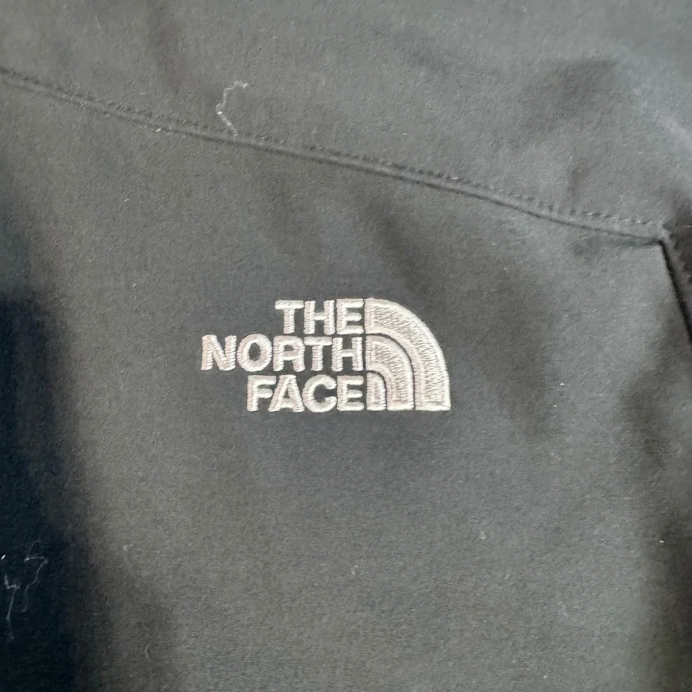 The North Face Apex Bionic Hooded Softshell Jacket Mens XL Black Windproof Fleec